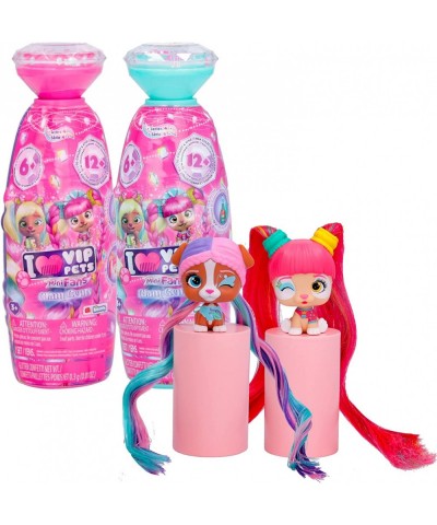 VIP Pets Mini Fans Glam Gems 2 Pack- Includes VIP Pets and 6 Surprise Accessories| Kids Age 3+ $23.76 Doll Playsets