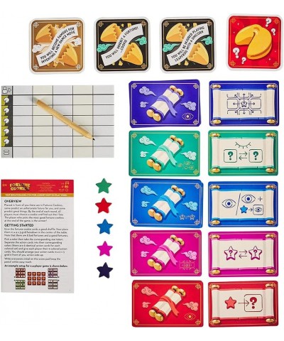 Fortune Cookies Card Game – Easy to Play Card Game for 3-5 Players Ages 8+ – Ready to Gift Includes All Cards Tokens and Inst...