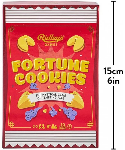 Fortune Cookies Card Game – Easy to Play Card Game for 3-5 Players Ages 8+ – Ready to Gift Includes All Cards Tokens and Inst...