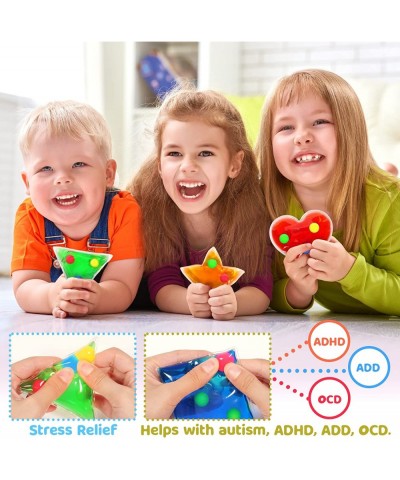 Sensory Toys for Kids - 6 Pack Sensory Toys for Toddler Shape Learning Toys Sensory Toys for Autism/Anxiety Relief Suitable f...