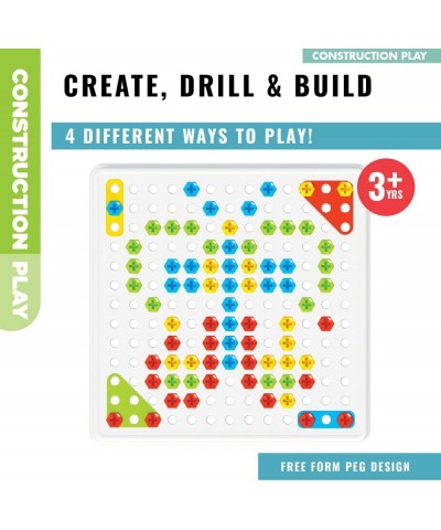 Create Drill & Build | Electric DIY Drill Educational Set | Early Educational | STEM & Educational Learning Toy | Kids Constr...