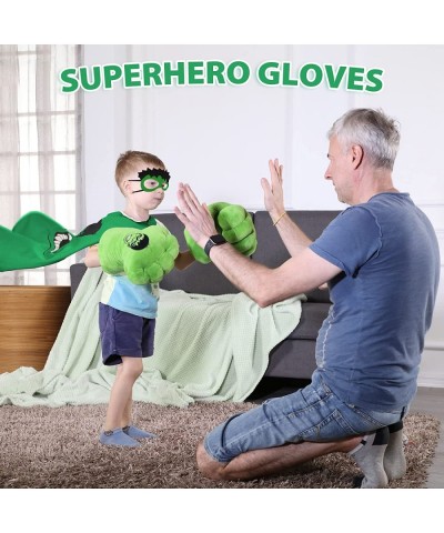 hulk toys Incredible hulk Cosplay Superhero Costume Children's birthday gift 1 Pair Green $55.91 Kids' Costumes