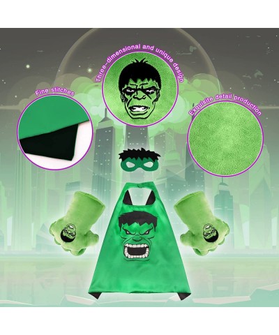 hulk toys Incredible hulk Cosplay Superhero Costume Children's birthday gift 1 Pair Green $55.91 Kids' Costumes