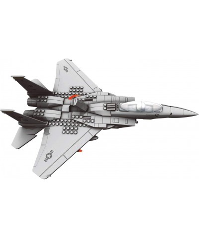 Interlocking Building F15 Fighter Jet Airplane Model Toy Kit Blocks Set $55.11 Toy Building Sets