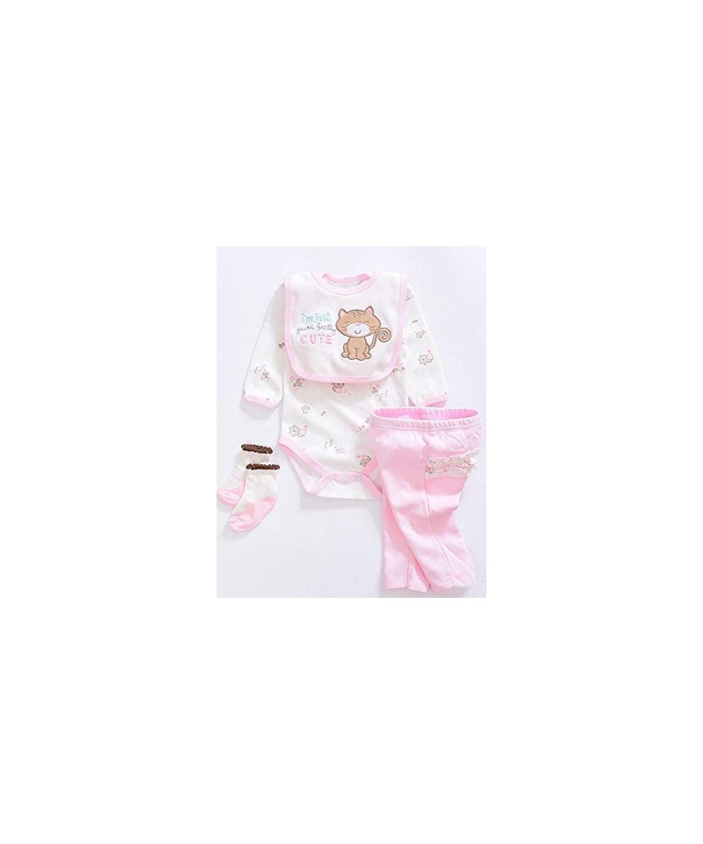 Reborn Doll Clothing 5 Piece Set Outfits for 20-22 Inches Reborn Baby Dolls Baby Girl Clothes Set $29.56 Doll Accessories