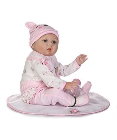 Reborn Doll Clothing 5 Piece Set Outfits for 20-22 Inches Reborn Baby Dolls Baby Girl Clothes Set $29.56 Doll Accessories