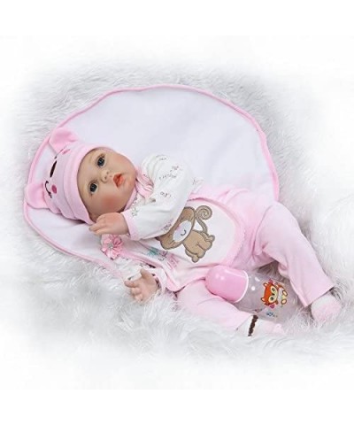 Reborn Doll Clothing 5 Piece Set Outfits for 20-22 Inches Reborn Baby Dolls Baby Girl Clothes Set $29.56 Doll Accessories