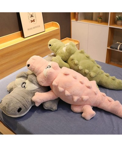 Crocodile Plush Pillow Alligator Stuffed Animal Crocodile Plush Body Pillow Home Decoration Christmas Valentine’s Birthday Gi...