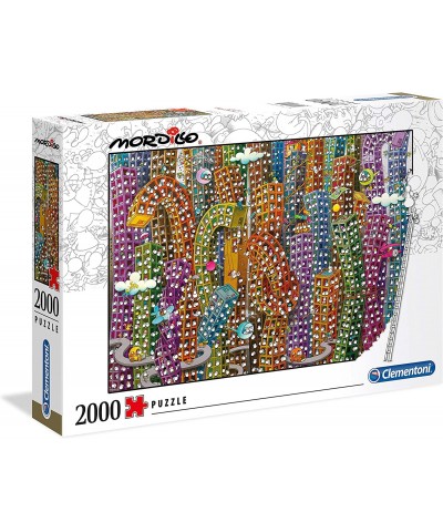 32565 - Mordillo Puzzle - The Jungle - 2000 Pieces - Made in Italy - Jigsaw Puzzles for Adult $59.09 Jigsaw Puzzles