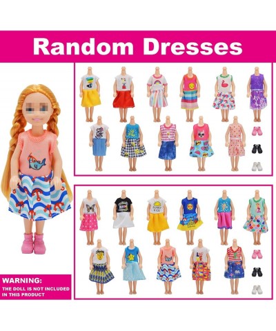 14 PCS Chelsea 4.5 inch Dolls Clothes and Accessories 11 Pieces Girl Clothes and 3 Girl Shoes $19.66 Doll Accessories