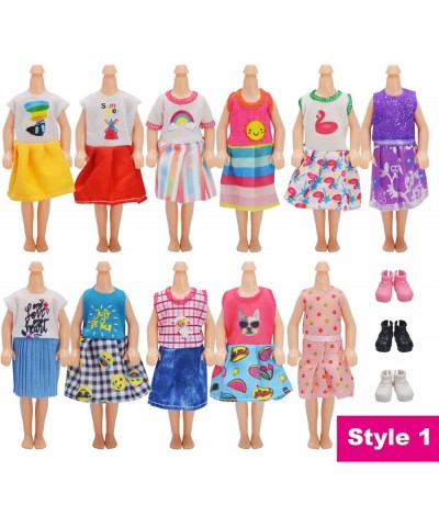 14 PCS Chelsea 4.5 inch Dolls Clothes and Accessories 11 Pieces Girl Clothes and 3 Girl Shoes $19.66 Doll Accessories