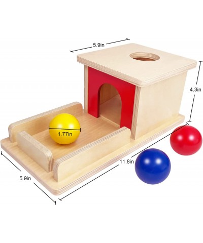 Montessori Object Permanence Box with Tray for Toddlers Montessori Early Learning Educational Toy Gift for Baby Kids $40.98 E...