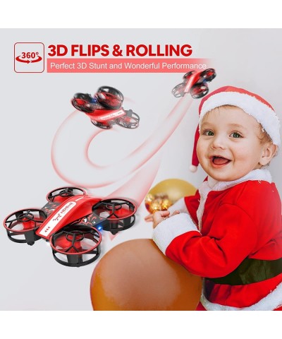 NH330 Mini Drones for Kids Beginners Adults RC Small Helicopter Quadcopter with Headless Mode Auto Hovering Throw to Go 3D Fl...