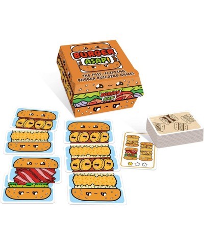 Games Burger ASAP! Card Game - Family or Kids Speed Matching Party Game for 2 to 5 Players. Recommended for Ages 7 & Up. $26....