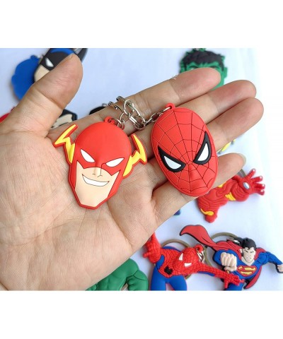 20pcs Key chain Key Goodie Bag Stuffer Christmas Gift Holiday Charms for Kids Birthday Party Favors School Carnival Reward Pr...