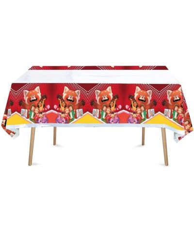 1pcs Turning Red Tablecloth Disposable Tablecover Birthday Party Supplies and Decorations for Kid Boy Baby Shower RW4 0 $13.8...