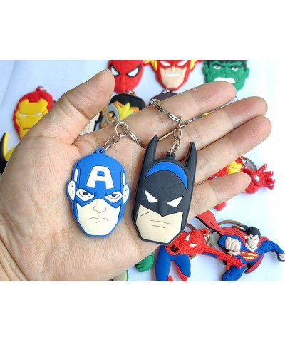 20pcs Key chain Key Goodie Bag Stuffer Christmas Gift Holiday Charms for Kids Birthday Party Favors School Carnival Reward Pr...