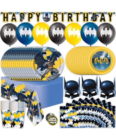 Batman Birthday Party Supplies | Batman Party Supplies | Batman Birthday Decorations | Batman Party Decorations | With Balloo...