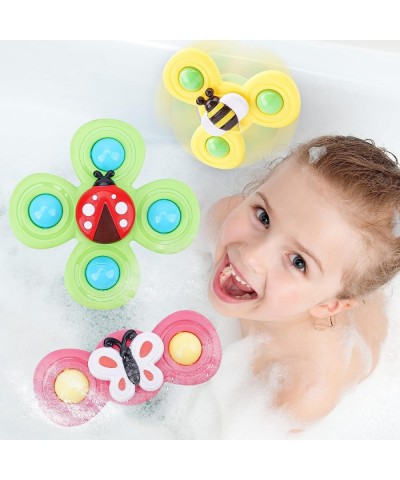 Suction Cup Spinning Top Toy Baby Bathtub Bath Toys for 12-18 Months Sensory Toys for Toddlers 1-3 Baby Gifts Idea for boy Gi...