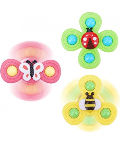 Suction Cup Spinning Top Toy Baby Bathtub Bath Toys for 12-18 Months Sensory Toys for Toddlers 1-3 Baby Gifts Idea for boy Gi...