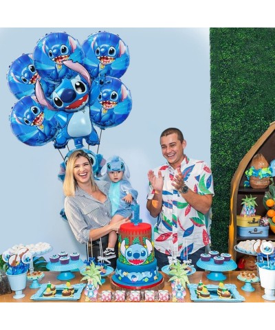 6Pcs Lilo and Stitch Balloons Lilo and Stitch Party Decoration $14.67 Kids' Party Decorations