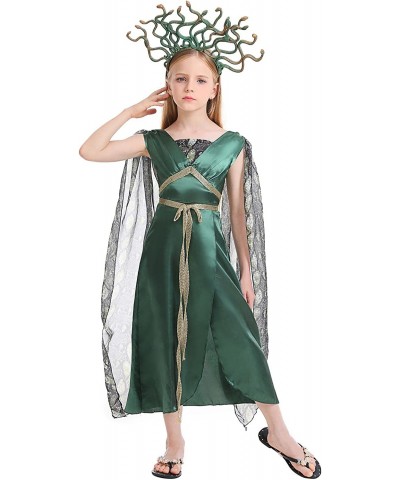 Medusa Costume for Girls Medusa Costume Kids Medusa Dress for Girls Halloween Costume $45.94 Kids' Costumes