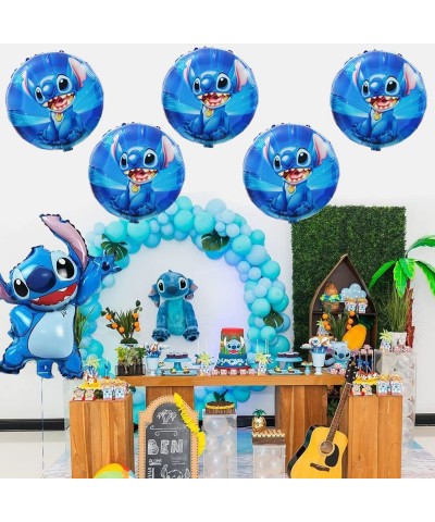 6Pcs Lilo and Stitch Balloons Lilo and Stitch Party Decoration $14.67 Kids' Party Decorations