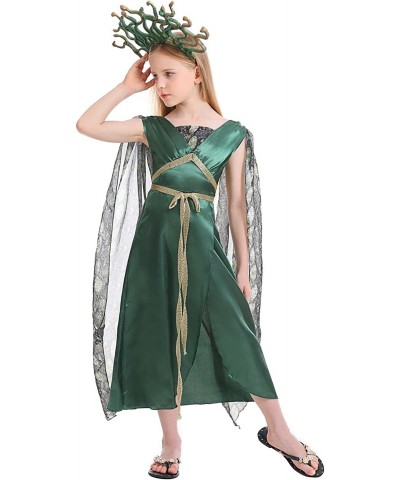 Medusa Costume for Girls Medusa Costume Kids Medusa Dress for Girls Halloween Costume $45.94 Kids' Costumes