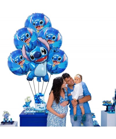 6Pcs Lilo and Stitch Balloons Lilo and Stitch Party Decoration $14.67 Kids' Party Decorations