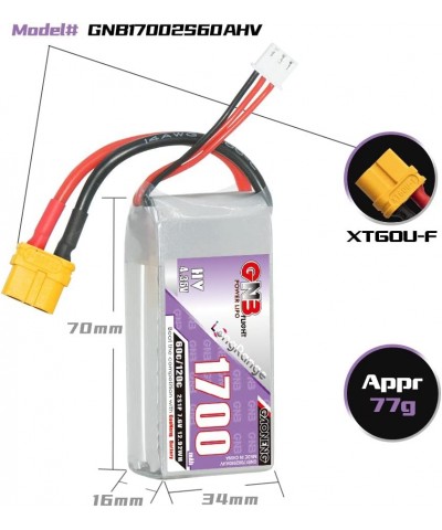 GNB LiPo Battery 1700mAh 7.6V HV 2S 60C Long Range Drone FPV XT30 Connector $37.71 Hobby Remote & App Controlled Vehicle Parts