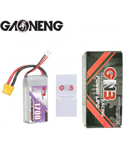 GNB LiPo Battery 1700mAh 7.6V HV 2S 60C Long Range Drone FPV XT30 Connector $37.71 Hobby Remote & App Controlled Vehicle Parts