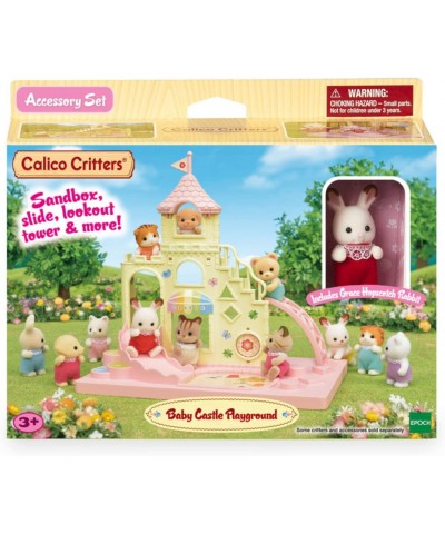 Baby Castle Playground Toy Bunny Gift for Easter Basket $27.70 Play Figure Playsets