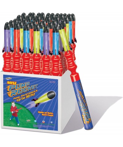 Pump Rocket MINI Set - Launcher & Foam Flying Rocket Assorted Colors $18.84 Toy Foam Blasters & Guns