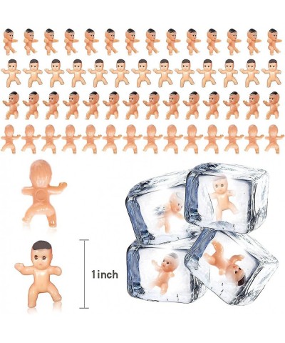 180 Pieces Mini Plastic Babies 1 Inch Baby Doll for Baby Shower Party Favors Ice Cube Game Party Decorations Baby Bathing and...