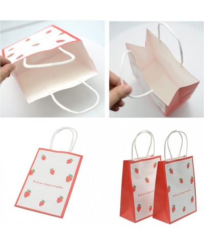 Small Gift Bags with Handle Bulk 12pcs Party Favor Paper Shopping Bags for Kids Birthday Xmas Party Supplies Retail Bags (Sma...