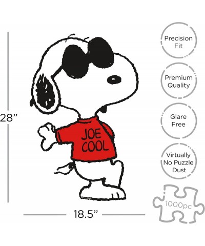 Peanuts Joe Cool Shaped 1000 Piece Jigsaw Puzzles $33.48 Jigsaw Puzzles