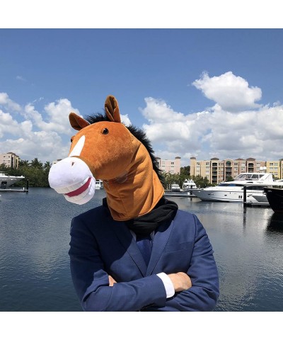 Horse Head Mask | Luxury Edition | For Serious Horse Men | Halloween Costume $39.04 Kids' Dress-Up Accessories