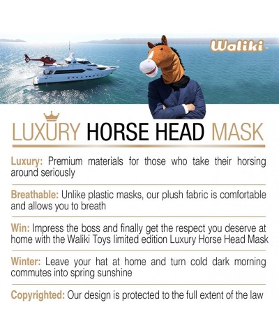 Horse Head Mask | Luxury Edition | For Serious Horse Men | Halloween Costume $39.04 Kids' Dress-Up Accessories