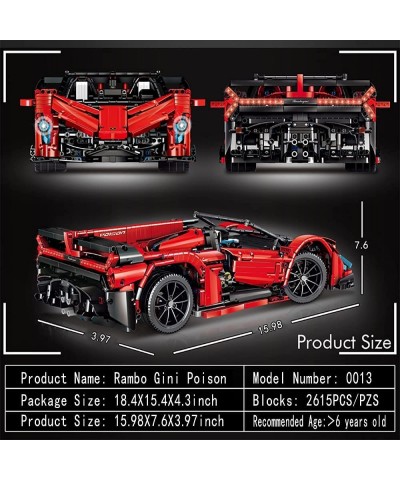 NC Building Blocks Car Technique Building Blocks and Engineering Toy Brick Construction Toy Adult Collectible Model Cars Kits...