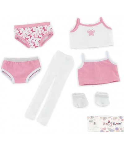 18 Inch Doll Clothes & Accessories Gift Set for Kids and Girls | 6-PC Basic 18" Doll Underwear Set Clothing Accessory with Wh...