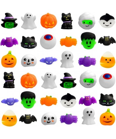 36 PCS Halloween Squishies Toys Kawaii Cute Squishy Stress Reliever Anxiety Toys Halloween Toys for Halloween Party Favors Ha...