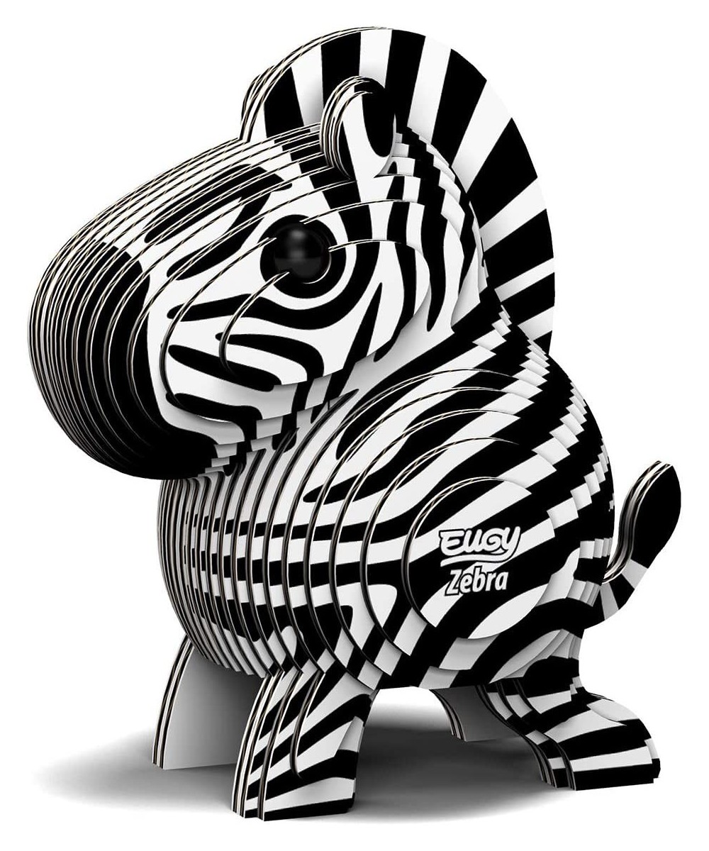 011 Zebra Eco-Friendly 3D Paper Puzzle [New Seal] $23.16 3-D Puzzles