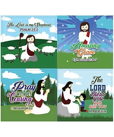 God is Good All The Time Jesus Bible Stickers (10-Sheet) - Stocking Stuffers for Boys Girls - Children Ministry Bible Study C...