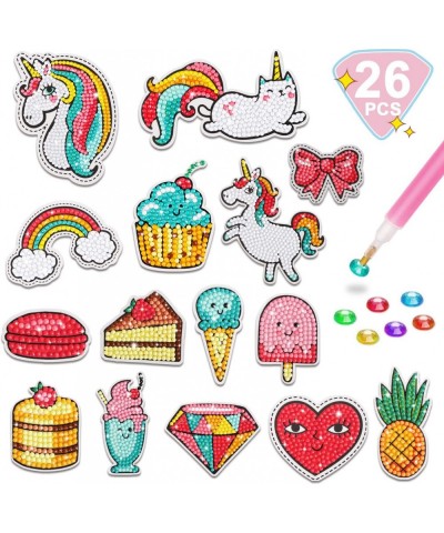 Diamond Painting Kits for Kids Diamond Art for Kids 26pcs Diamond Painting Stickers Gem Sticker Gem Art and Craft Kits for Ki...