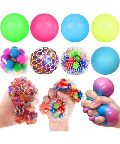 Stress Balls for Kids Fidget Toys - 8 Pack Squishy Stress Ball Nedoh Needohball Stress Relief Ball for Adults Squeeze Ball Se...