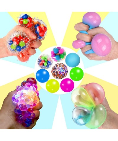 Stress Balls for Kids Fidget Toys - 8 Pack Squishy Stress Ball Nedoh Needohball Stress Relief Ball for Adults Squeeze Ball Se...