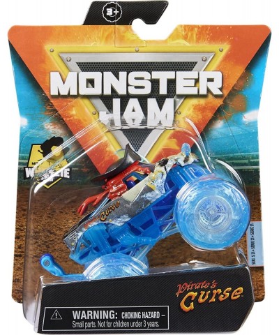 2021 Spin Master 1:64 Diecast Monster Truck with Wheelie Bar: Water Elementals Trucks Pirate's Curse $22.93 Kids' Play Trucks