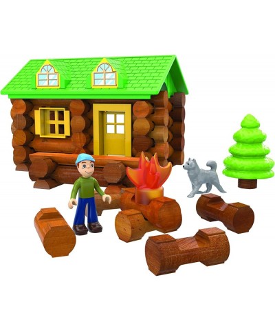 LINCOLN LOGS-On The Trail Building Set-59 Pieces-Real Wood Logs - Ages 3+ - Best Retro Building Gift Set for Boys/Girls-Creat...