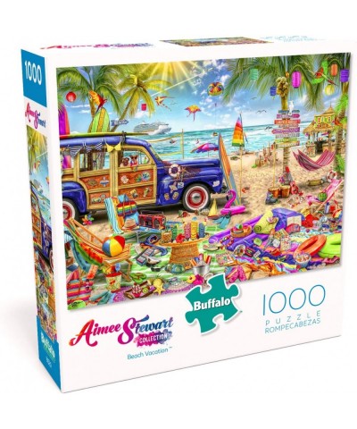 Aimee Stewart - Beach Vacation - 1000 Piece Jigsaw Puzzle $22.12 Jigsaw Puzzles