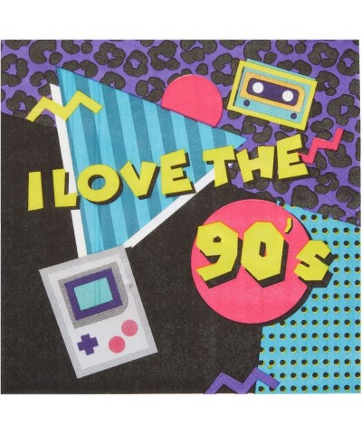 144 Piece I Love the 90s Theme Party Decorations Retro 1990s Birthday Plates Napkins Cups Cutlery (Serves 24) $33.20 Kids' Pa...